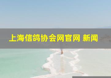 上海信鸽协会网官网 新闻